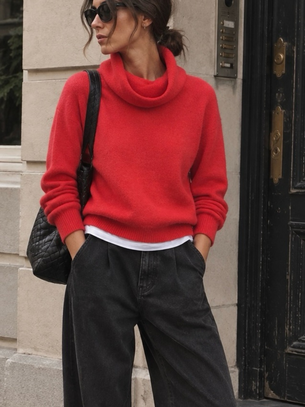 Vintage St Michael by Marks & Spencer Lambswool Angora Sweater - small